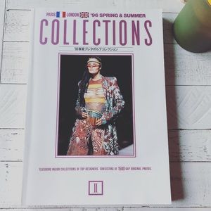 1996 Spring & Summer Collections Paris & London High Fashion book